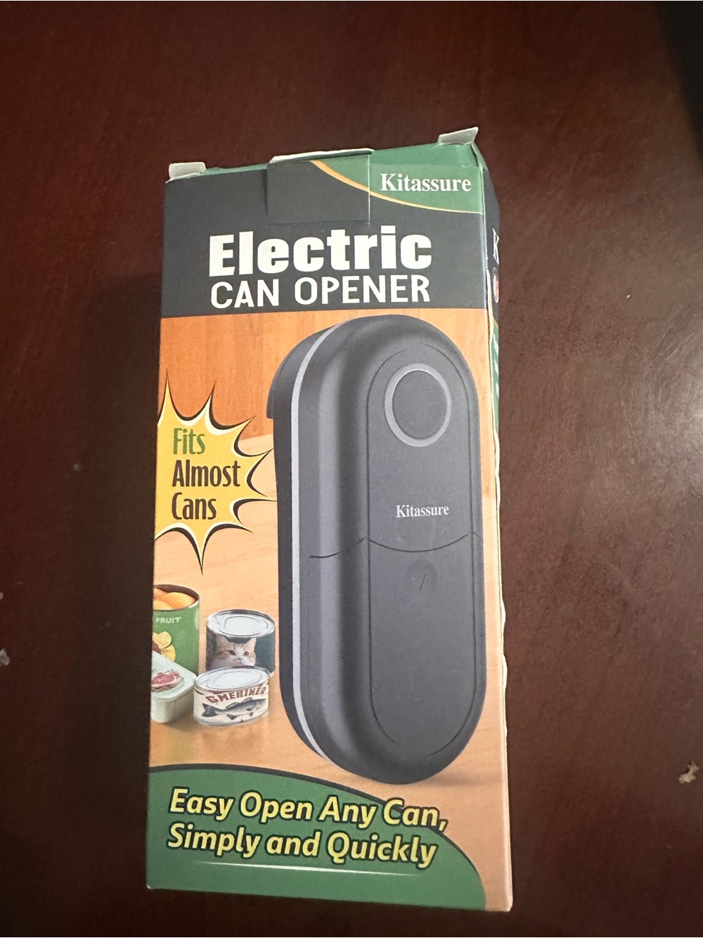 Electric Can Opener - Black